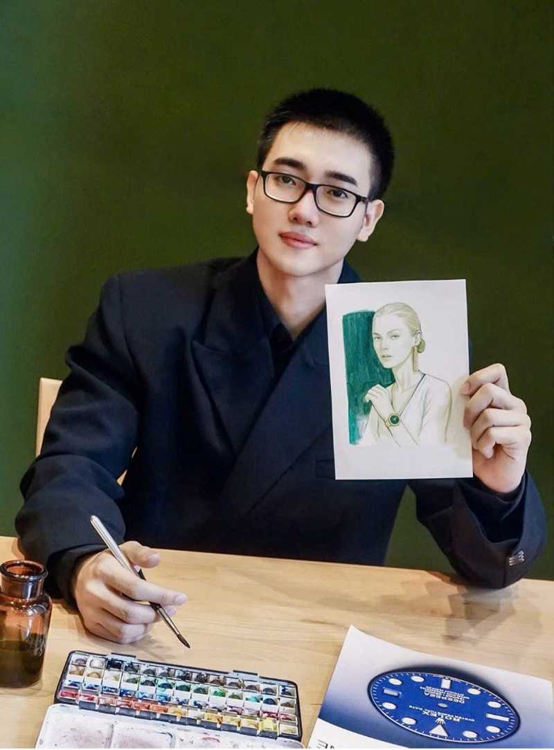 Trần Thiên Quang (Wang): Người kể chuyện thời trang bằng hội họa