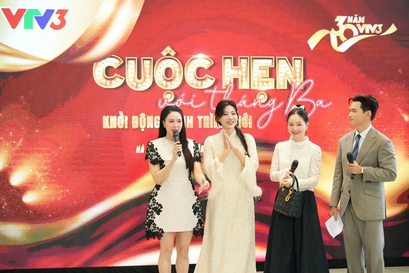 “Cuộc hẹn với tháng Ba” mở màn chặng đường mới của VTV3 sau 30 năm phát sóng